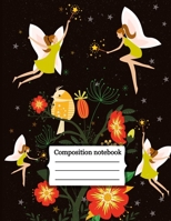 Composition Notebook: fairy tale Wide Ruled Notebook Lined School Journal 100 Pages 8.5x11 Children Kids Girls Teens Women Subject ... fairy (Wide Ruled School Composition Books) 1705880193 Book Cover