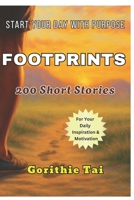 FOOTPRINTS - Start Your Day With Purpose: 200 Short Stories B0FLKHSHT4 Book Cover