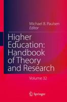 Higher Education: Handbook of Theory and Research 3319268287 Book Cover