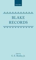 Blake Records (Paul Mellon Centre for Studies in Britis) 0300096852 Book Cover