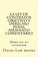 La Ley de Contratos Objetivo y Derecho Penal Asesinato Comentario 150245548X Book Cover