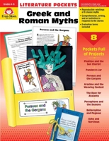 Literature Pockets, Greek & Roman Myths Grades 4-6 1557998752 Book Cover