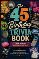 The 45th Birthday Trivia Book: A Fun Journey Through the Decades B0GYFX89WT Book Cover