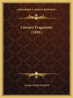 Literary Fragments 1241161151 Book Cover