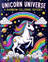 Unicorn Universe: A Rainbow Coloring Odyssey B0C7F797GH Book Cover