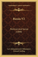 Russia V2: Political And Social 1164908545 Book Cover