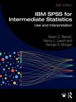 IBM SPSS for Intermediate Statistics: Use and Interpretation 1032449098 Book Cover