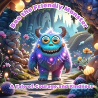 Boo the Friendly Monster: A Tale of Courage and Kindness: A Heartwarming Bedtime Story About Friendship, Bravery, and Being Yourself (Ages 5–10) B0FJS295VY Book Cover