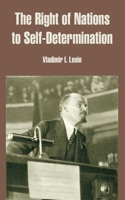 The Right of Nations to Self-determination 1410217051 Book Cover