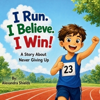 I Run. I Believe. I Win !: A Story About Never Giving Up. B0HBNK7L3Q Book Cover