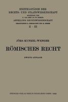 Romisches Privatrecht 3662282658 Book Cover