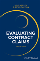 Evaluating Contract Claims 1118918142 Book Cover