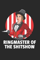 Ringmaster Zirkus Notizbuch: Ringmaster Zirkus Notizbuch für Zirkusdirektor  / Notizheft / Notizblock A5 (6x9in) Dotted Notebook / Punkteraster / 120 gepunktete Seiten (German Edition) 1671529138 Book Cover