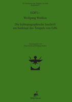 Die Kulttopographische Inschrift Am Sanktuar des Tempels Von Edfu 3935012152 Book Cover