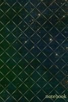 Notebook: Dark Green Night Sky Inspired Design 1096507552 Book Cover