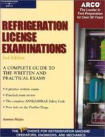 Refrig Licens Exam (Arco Master the Refrigeration Lecense Examinations) 0768910196 Book Cover