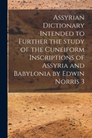 Assyrian Dictionary: Intended To Further The Study Of The Cuneiform Inscription Of Assyria And Babylonia; Volume 3 1013868579 Book Cover