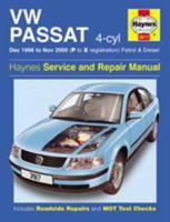 VW Passat (96-00) Service and Repair Manual (Haynes Service & Repair Manuals) 1859609171 Book Cover