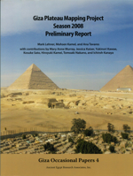Giza Plateau Mapping Project Season 2008 Preliminary Report 0977937089 Book Cover