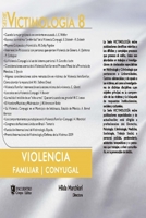 Victimología 8: Violencia Familiar - Conyugal B09244ZH6X Book Cover