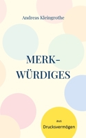 Merkwürdiges aus Drucksvermögen 3755715406 Book Cover
