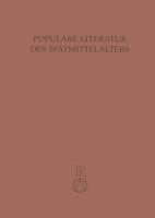 Populare Literatur Des Spatmittelalters: Inkunabeln Aus Zweibrucken (Jorg Gessler) Faksimileausgabe 3882269871 Book Cover