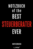 Notizbuch f�r Steuerberater: Originelle Geschenk-Idee [120 Seiten liniertes blanko Papier] 169279311X Book Cover