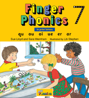 Finger Phonics 7: In Print Letters 1844141519 Book Cover