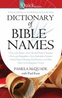 QuickNotes Dictionary of Bible Names 1602604800 Book Cover