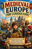 MEDIEVAL EUROPE FOR CURIOUS KIDS: An Inspiring Adventure Through Knights, Castles, Vikings, Great Kings, Hidden Stories, and the Rise of the Modern ... Adventures and stories for Curious Kids) B0H864JNBS Book Cover