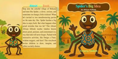 Spider's Big Idea: An African Folktale B0FHQL4PJB Book Cover