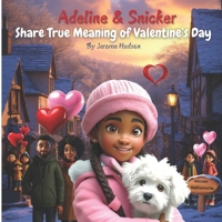 Adeline And Snicker Share True Meaning Of Valentine's Day (Experience The Excitement Of Giving) B0DTFFFJBG Book Cover