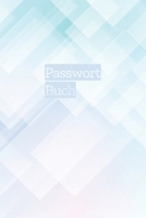 Passwort Buch: Speicher dein Kennwort mit Register -Rauten Muster B083XTGQ51 Book Cover
