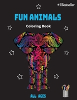 Fun Animals Coloring Book B0BYBCKC34 Book Cover
