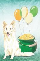 Collie: Notebook - Happy St Patrick's Day from Awesome Dogs 179674414X Book Cover