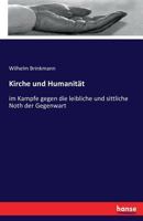 Kirche Und Humanitat 3743613336 Book Cover