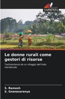 Le donne rurali come gestori di risorse 6209265030 Book Cover