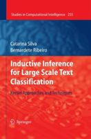 Inductive Inference for Large Scale Text Classification 3642261345 Book Cover