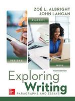 Exploring Writing: Paragraphs and Essays (Milwaukee Area Technical College Version) 0073327379 Book Cover