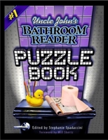 Uncle John's Bathroom Reader Puzzle Book #1: Brain Teasers, Seek-a-Words, Crosswords, Acrostics, and More 1592230229 Book Cover