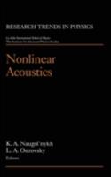 Nonlinear Acoustics 1563963388 Book Cover