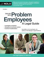 Dealing With Problem Employees: A Legal Guide 087337715X Book Cover