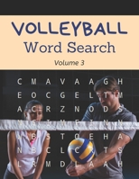 Volleyball Word Search (Volume 3): Sports Themed Puzzle Book for Adult and Students B08BRJXN4N Book Cover