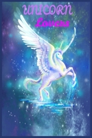 Unicorn Lover Journal. Fairy Beautiful Unicorn Galaxy Art Patterns, Cute Unicorn Mythical Magic NotBook 1678604313 Book Cover