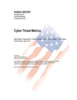 Cyber Threat Metrics 1542477751 Book Cover
