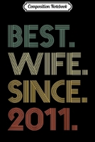 Composition Notebook: Womens 15th Wedding Anniversary Gift Wife Since 2004 Journal/Notebook Blank Lined Ruled 6x9 100 Pages 167367531X Book Cover