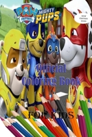 Paw Patrol Mighty Pups Official Coloring Book For Kids: Coloring Book For Paw Patrol Mighty Pups 2020 B08JB9RS1J Book Cover