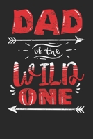 Notebook: Dad Of The Wild One Vintage Ruled 6x9 120 Pages 1692727516 Book Cover