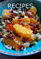 RECIPES - A blank cookbook for my own recipes 1673297412 Book Cover