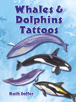 Whales and Dolphins Tattoos 0486298736 Book Cover
